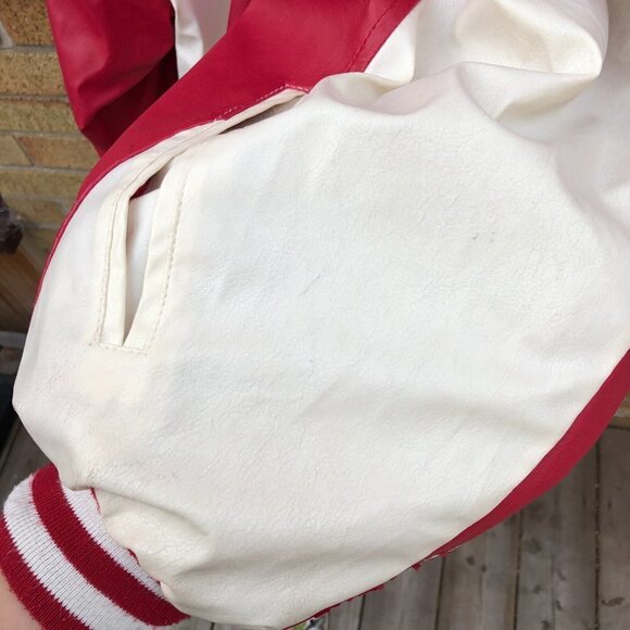 Vintage 1998 NCAA Steve & Barrys Indiana Hoosiers Varsity Jacket XXL - Picture 3 of 11